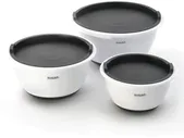 Набор 6пр мисок с крышками (нескользящее резиновое дно) BergHOFF CooknCo