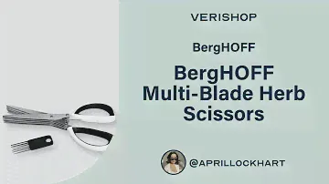 BergHOFF BergHOFF Multi-Blade Herb Scissors Review
