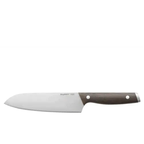 Нож Сантоку 17,5 см BergHOFF Ron (деревянная ручка)-0