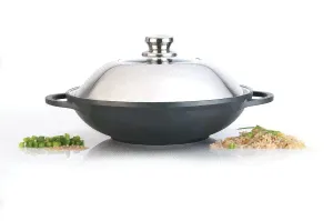 Казан-вок с крышкой BergHOFF Scala 32 см 5 л