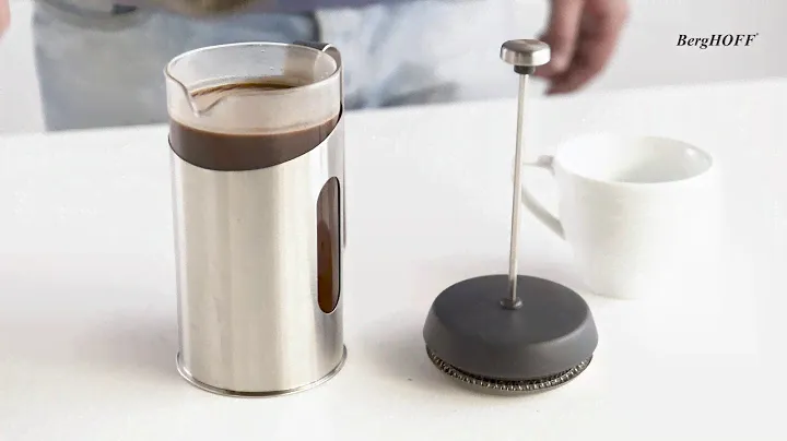 How to make a delicious cup of coffee with the BergHOFF French press