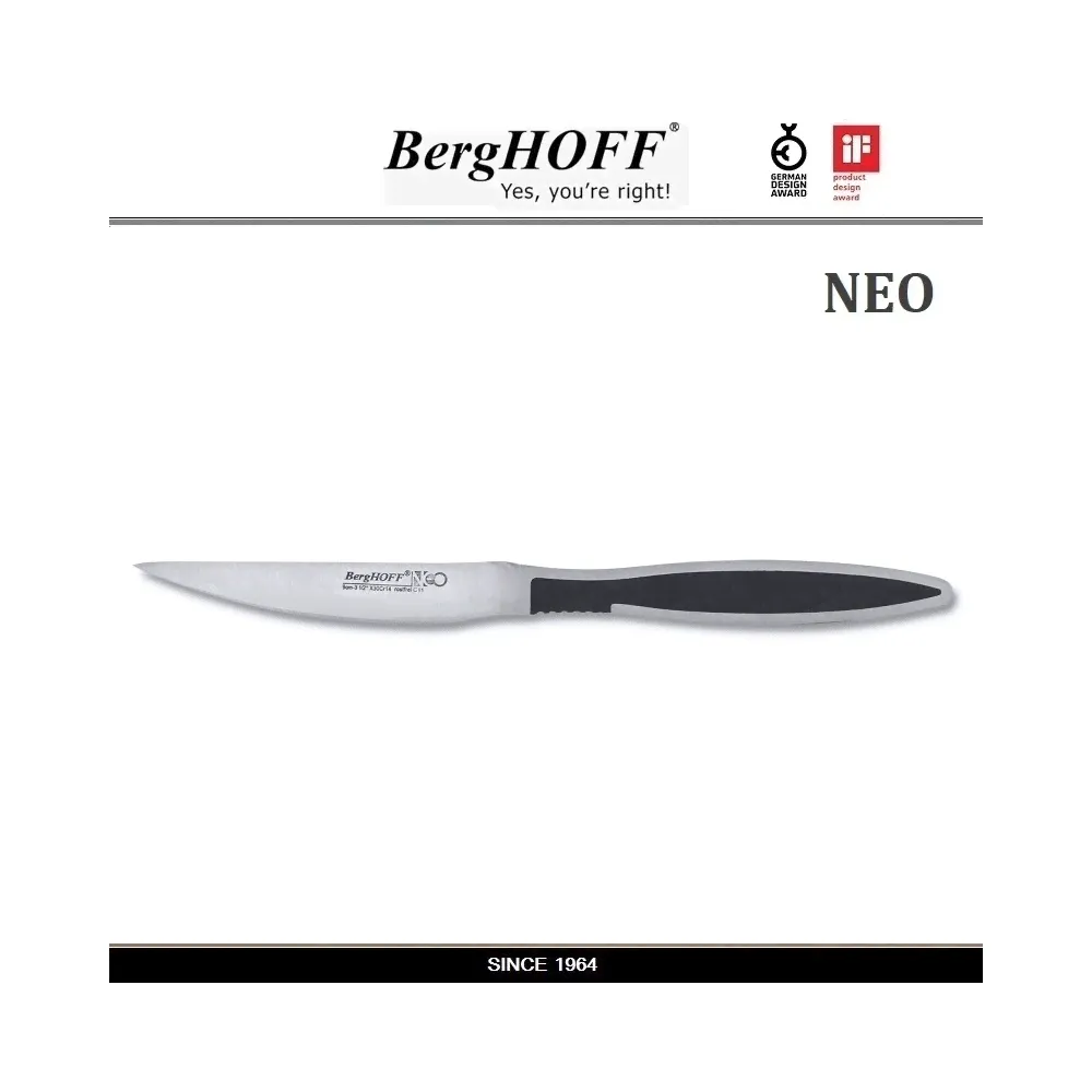Нож NEO для овощей и фруктов, лезвие 9 см, BergHOFF-0