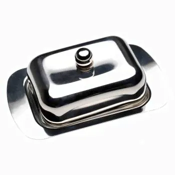 Масленка с металлической крышкой 18,5*12,5*5 см CooknCo BergHOFF 2800614-0