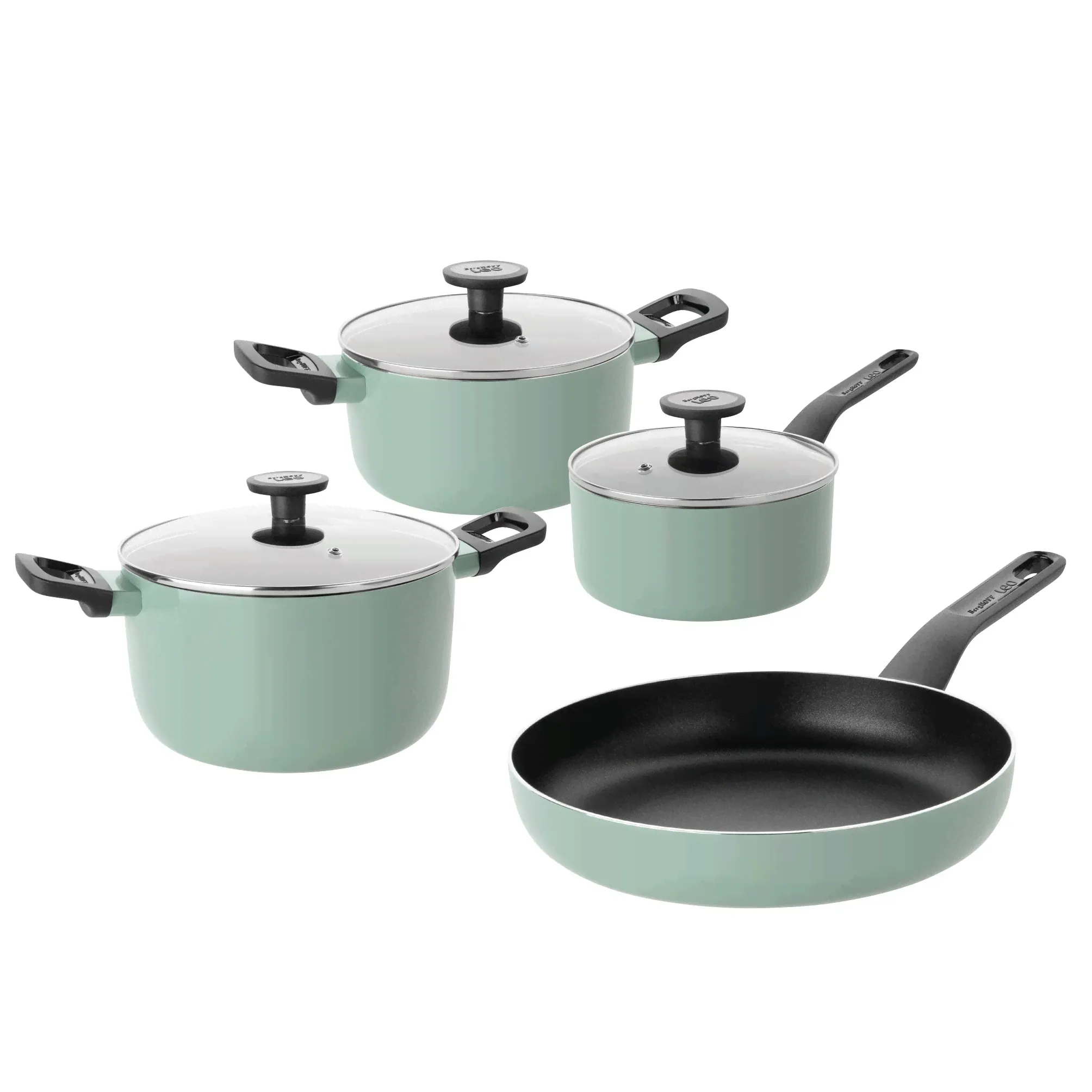 Набор посуды Leo Sage, 7 пр., бирюзовый 3950405 BergHOFF