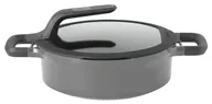 Сотейник BergHOFF Gem grey 2307422 24 см, с крышкой, серый