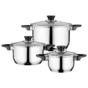 Набор кастрюль BergHOFF Gourmet Essentials 1100242 6 пр отзывы