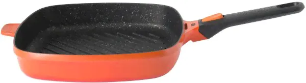 Сковорода гриль BergHOFF 28см 3,2л BergHOFF Gem red-0