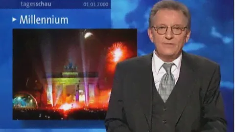 Tagesschau zum Millennium 1999/2000