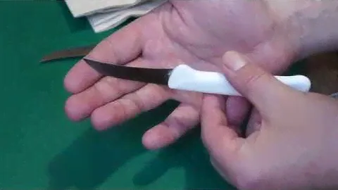 Лучшая форма кухонного ножа для овощей и фруктов...