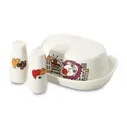 Набор Berghoff Eclipse ornament масленка солонка перечница 3пр