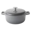 Кастрюля чугунная с крышкой 24см 4,4л BergHoff Gem