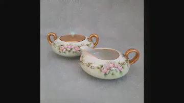 Сахарница и молочник Limoges