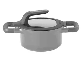 Кастрюля со стеклянной крышкой BergHOFF Gem grey, 1.5 л